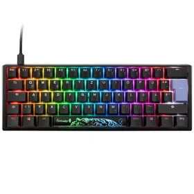 Ducky One 3 Classic Mini Cherry MX-Black čierna / herná klávesnica / podsvietená / mechanická / drôtová USB-C / DE (DKON2161ST-ADEPDCLAWSC1)