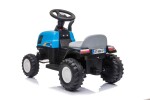 Mamido Detský elektrický traktor Swift s prívesom modrý