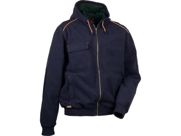 Bunda fleecová Cofra POTSDAM Farba: Tmavo modrá, Veľkosť: 3XL (V130_0_02_3XL)