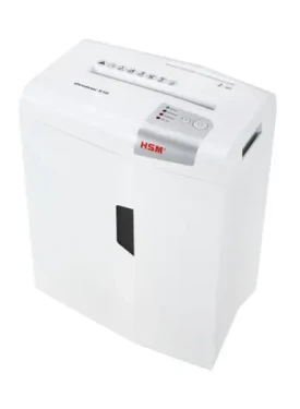 HSM Skartovač X10 / formát A4 / veľkosť rezu 4,5x30mm / stupeň utajenia (DIN) 3 (4026631057769)