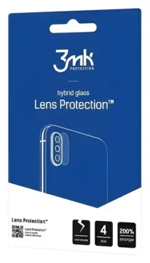 3mk Lens Protection pre Huawei Nova Y61 / Sklo na fotoaparát / hybridný / 4 ks / 7H / 0,16 mm