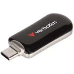 Verbatim Plectra 512GB čierna / Flash Disk / USB-C 3.0 / až 100 MBs (30227)