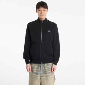 Mikina FRED PERRY Zip Through Sweatshirt Black XL