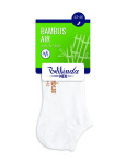 Krátke pánske bambusové ponožky BAMBUS AIR IN-SHOE SOCKS Bellinda biela