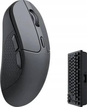 Keychron M3 čierna / Herná bezdrôtová myš / optická / 26000 DPI (M3-A4)