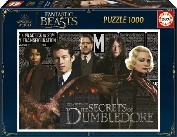 Educa Puzzle Fantastické zvieratá: Dumbledorovo tajomstvo