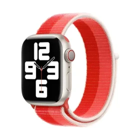 Devia Nylon Braided Two-Tone Loop Peony / Remienok pre Apple Watch / 40/41/42 mm / Nylon (6938595364686)