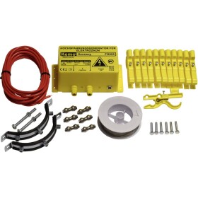 Elektrický ohradník proti kunám a mývalům Kemo FG025Set; FG025Set