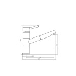 Eisl Eisl - Drezová stojánková batéria s výsuvnou spŕškou UNICORN, chróm 33770UNICORN