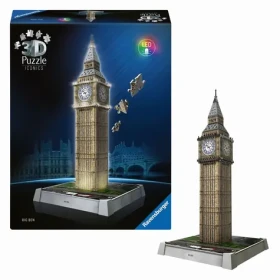 Ravensburger 3D Puzzle Iconics: Big Ben (Nočná edícia)