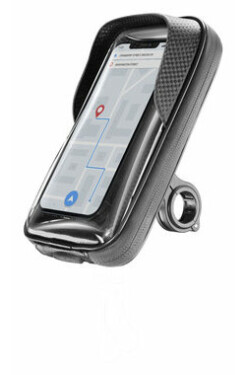 Cellularline Rider Shield Univerzálny držiak mobilného telefónu na riadidlá pre motorku aj bicykel do veľ. 6.7 / vodeodolný (MOTOHOLDERCASEK)