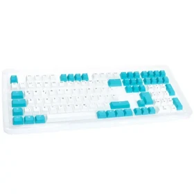 Ducky Keycap Set / PBT / ISO / bielo-modrá / 109 kláves / DE (DKSA109-DEPDBWZOT)