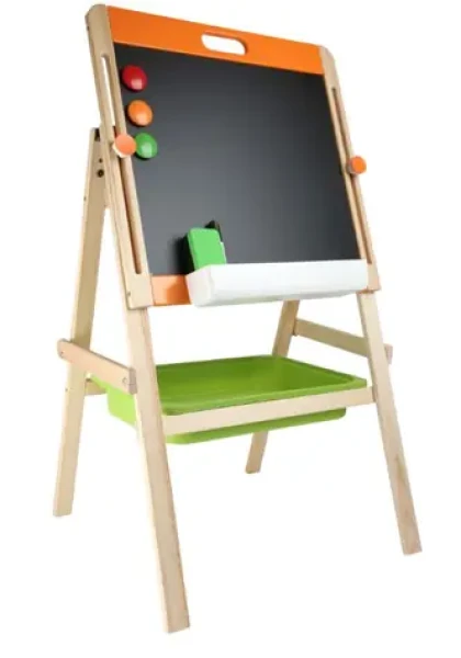 Small Foot Kompaktná detská tabuľa na kriedu aj magnet