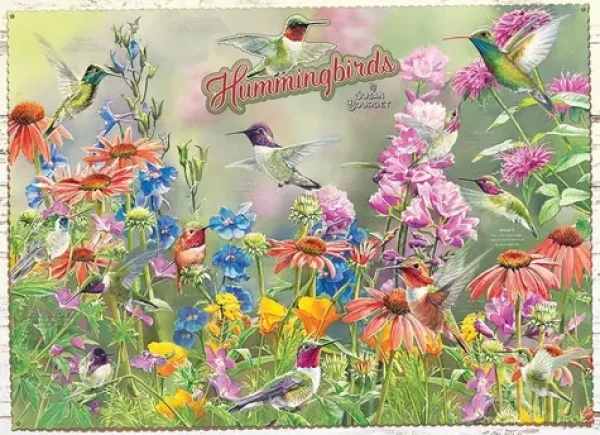 COBBLE HILL Puzzle Kolibríky