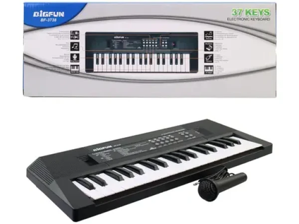 Made 24911 - Elektronické piáno na batérie /USB/ od 3 rokov