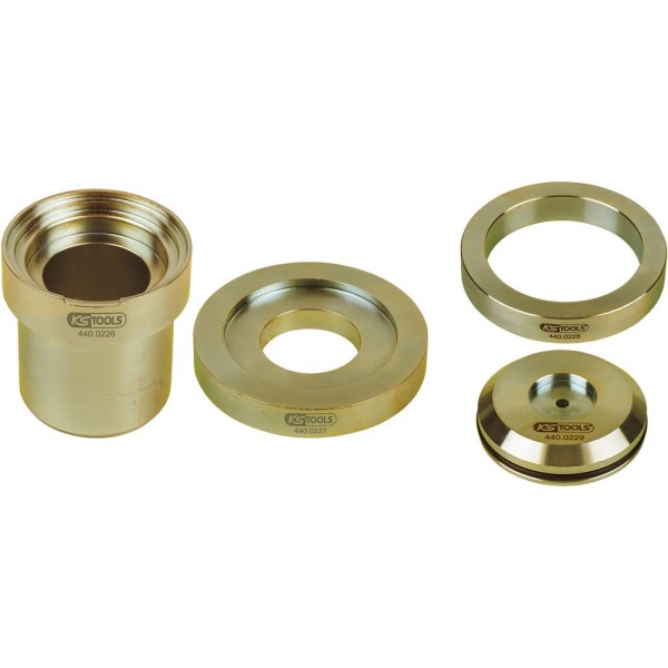 Sada lichobežníkových puzdier, zadné pre Ford / Mazda / Volvo, 4 ks KS Tools 440.0225; 440.0225