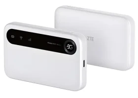ZTE U50 biela / Mobilný router / 5G / 4G LTE / Wi-Fi 6 / NanoSIM (U50)