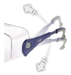 Okuliare Cofra OVERPRO E012 - B100 Okuliare: OVERPRO E012 - B100, OVERGLASS, číra (E012_B100)