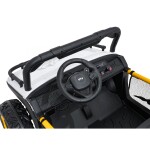 Mamido Detské elektrické autíčko Buggy UTV Speed 24V biele