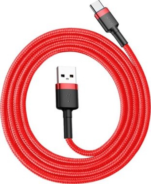 Baseus CATKLF-B09 USB 2.0 - USB-C červená / dátový kábel / 1m (CATKLF-B09)