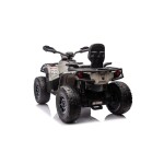 Mamido Detská elektrická štvorkolka Can-Am Outlander ATV 4x200W sivá