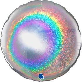 Nafukovací balónek kulatý 91cm hologram - Grabo