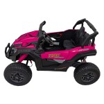 Mamido Elektrické autíčko Buggy UTV X3 Off-Road 4x4 24V ružové