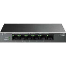 TP-LINK LS106LP / Switch / 1.2 Gbps / 6x LAN / PoE (LS106LP)