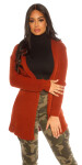 Trendy KouCla Grob rough knit cardigan Einheitsgroesse