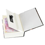 Mamido Kniha trezor na peniaze s kódom Dinosaurus čierna