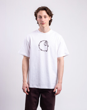 Carhartt WIP S/S Barbwire C T-Shirt White L