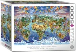 EUROGRAPHICS Puzzle Divy sveta