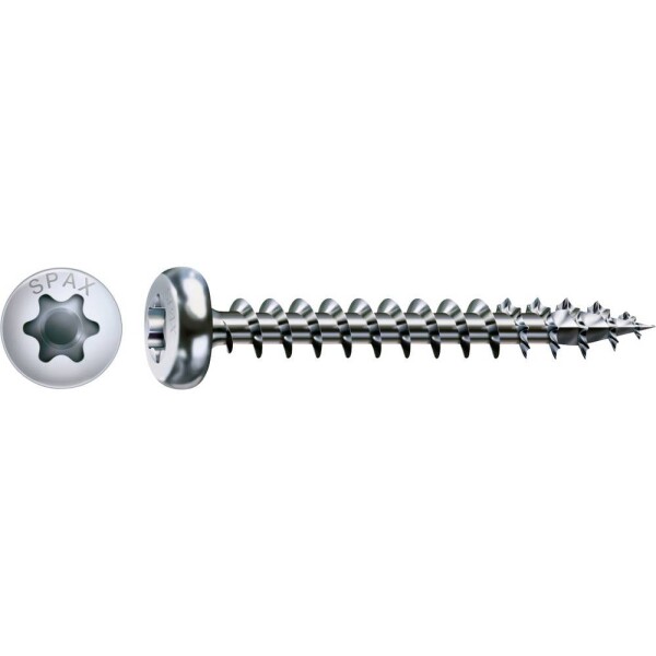 SPAX 0201010400203 polkruhové skrutky 4 mm 20 mm T-STAR plus ocel 200 ks; 0201010400203