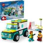 LEGO® City 60403 Sanitka a snowboardista