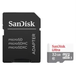 SanDisk micro SDXC 32GB + adaptér / Class 10 / UHS-I U3 / V30 (SDSQUNR-032G-GN3MA)