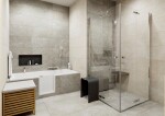 Sprchovací kút štvorec 100x100 cm SAT SK SATSK100100 SATSK100100