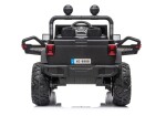 Mamido Detské elektrické auto Jeep Off Road 4x4 lakované čierne