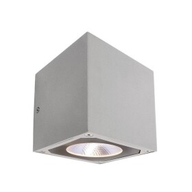 Deko Light Cubodo II Double SG Cubodo II Double Nástenné svítidlo pevne zabudované LED osvetlenie En.trieda 2021: G (A - G) 15.70 W LED strieborná; Cubodo II Double