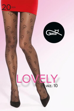 Gatta Lovely 10 20 DEN farba:nero 4-L