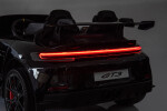 Mamido Mamido Elektrické autíčko Porsche 911 GT3 XXL | 24V14Ah | 12km/h | Nafukovacie kolesá | 2x320W | Pre 2 deti | Lakované čierne