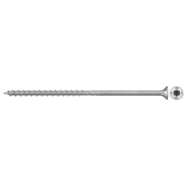 Fischer 574158 skrutky do drevotriesky 6 mm 100 mm TX Nerezová oceľ 100 ks; 574158