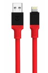 Tactical Fat Man Cable USB-A/Lightning 1m červená (8596311227967)