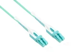 Good Connections LWL Duplex LC/LC 2m tyrkysová / Optický patch kábel / OM3 / 50/125 µm / Multi-mode / LSZH (LW-U802LC3)