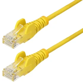 StarTech CAT6 Slim žlutá / Síťový kabel / 2,5 m / RJ-45 / PoE (N6PAT250CMYLS)