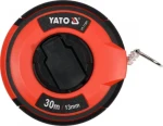 YATO Pásmo meracie oceľové 30 m / Meracie pásmo / Šírka 13 mm / Puzdro ABS (YT-71581)
