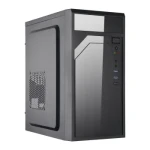 Eurocase ML M6-590B čierna / Skriňa / Micro Tower / 2x USB 3.0 + 1x USB-C / bez zdroja (P001050859591)