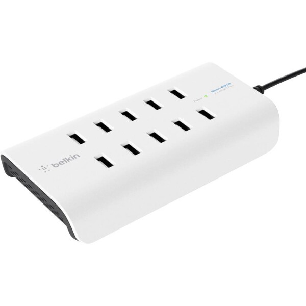 Belkin RockStar B2B139vf USB nabíjacia stanica do zásuvky (230 V) Výstupný prúd (max.) 24000 mA 10 x USB; B2B139vf