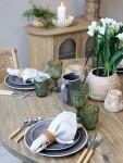 Chic Antique Sada príborov Linas Nature – set 4 ks