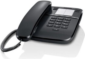 Siemens Gigaset DA310 / štandardný telefón bez displeja / čierna (GIGASET-DA310-BLACK)