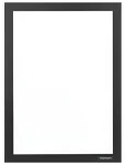 Magnetoplan Magnetofix A6 čierna / Magnetický rámček / Samolepiace / 2 ks (MAGFRAMEADH6N)